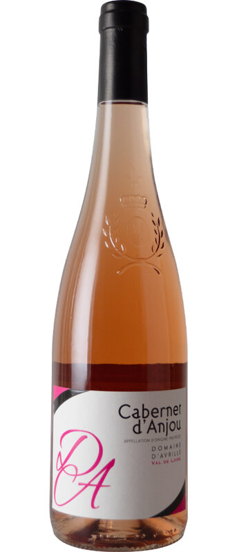 Cabernet d'Anjou Domaine D'Arvillé
(leicht süss)
