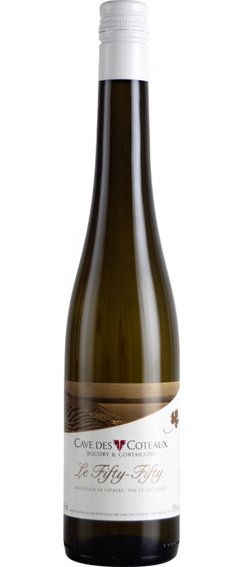 Cave des Coteaux Le Fifty-Fifty 
Erhältlich ab Ende Februar

