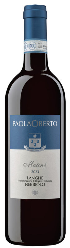 Langhe doc Nebbiolo "Matiné"
PAOLA OBERTO